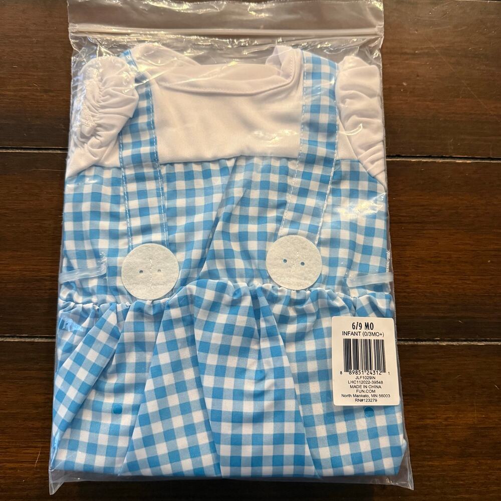 The Wizard of Oz Dorothy Baby Costume 6-9M